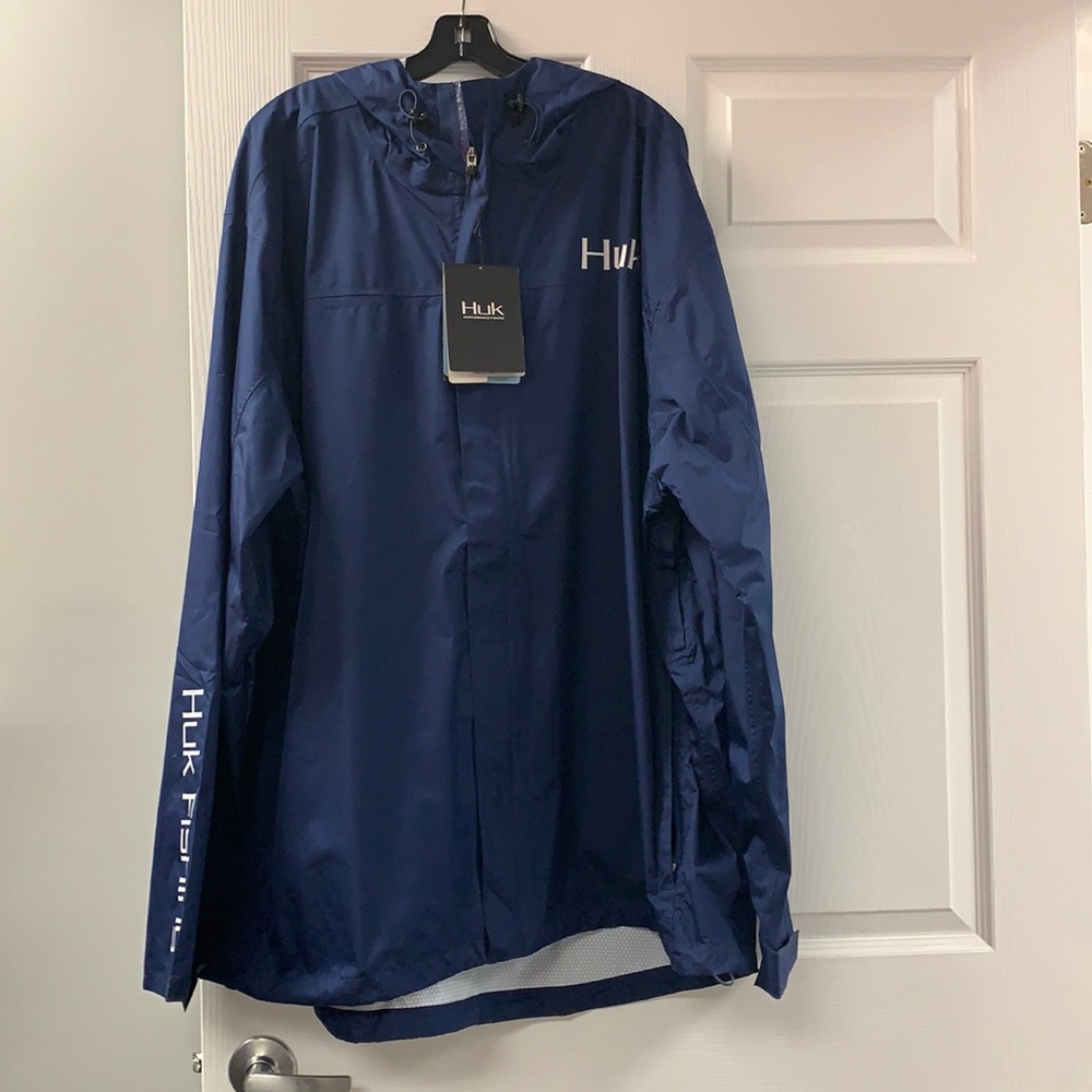 Huk Packable Rain Jacket